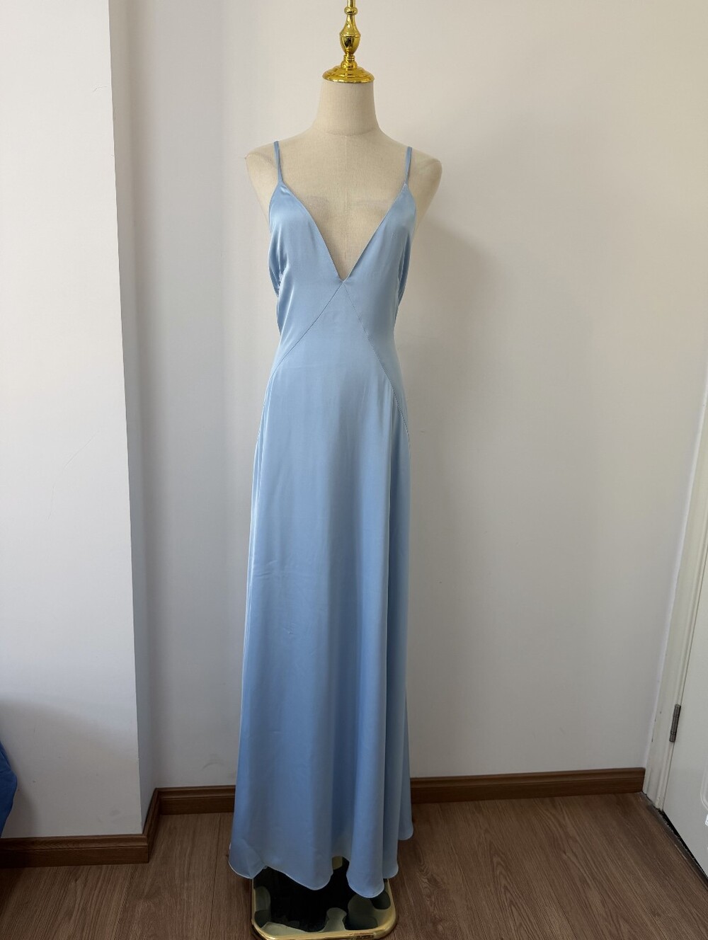 Lovers and Friends Gaia Gown in Blue